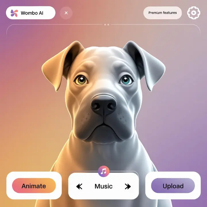 Wombo AI Mod APK Explore the Intuitive Interface